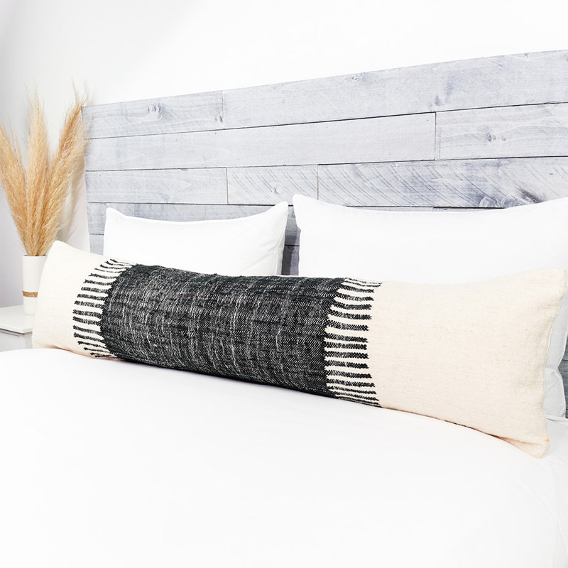 Taza Lumbar Rectangular Wool Pillow Cover