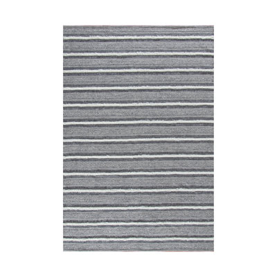 Desmond Flatweave Wool Striped Indoor Rug