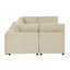 Canapé modulaire réversible en velours côtelé-130557648-130557650-130557660
