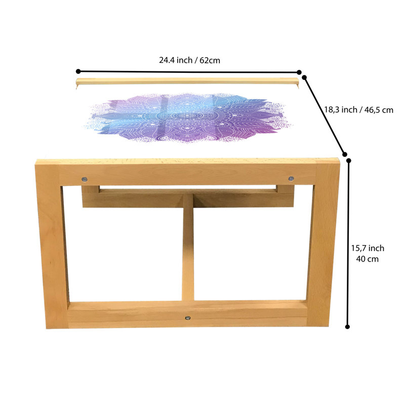 Jahkia Sled Coffee Table, 62cm H x 46cm W x 40cm D