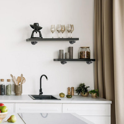 16.3cm Wall Mounted Clothes Rack