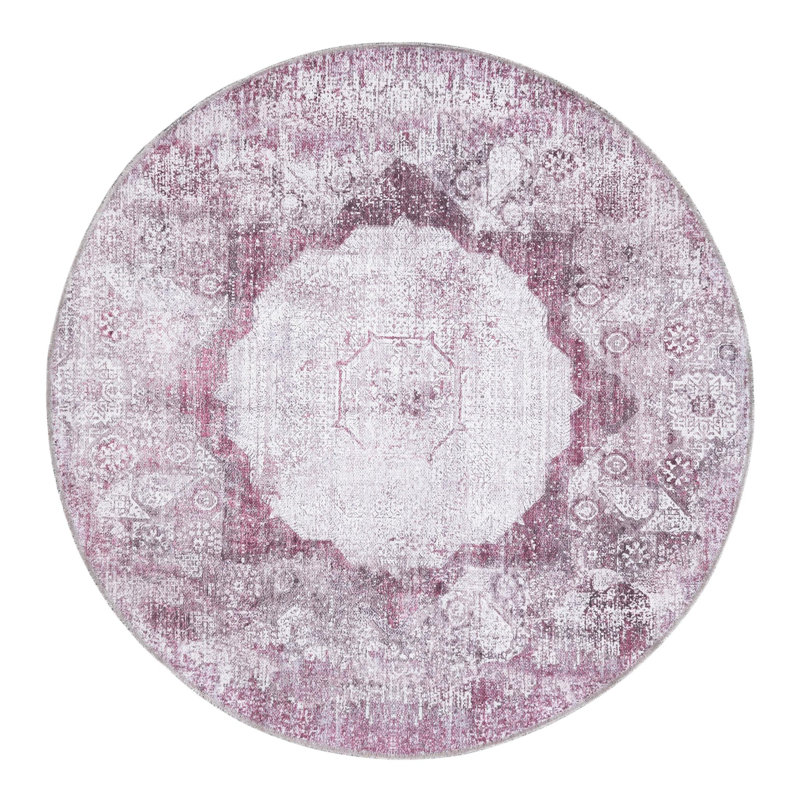 Tapis lavable Yara, Rond 4 pi
