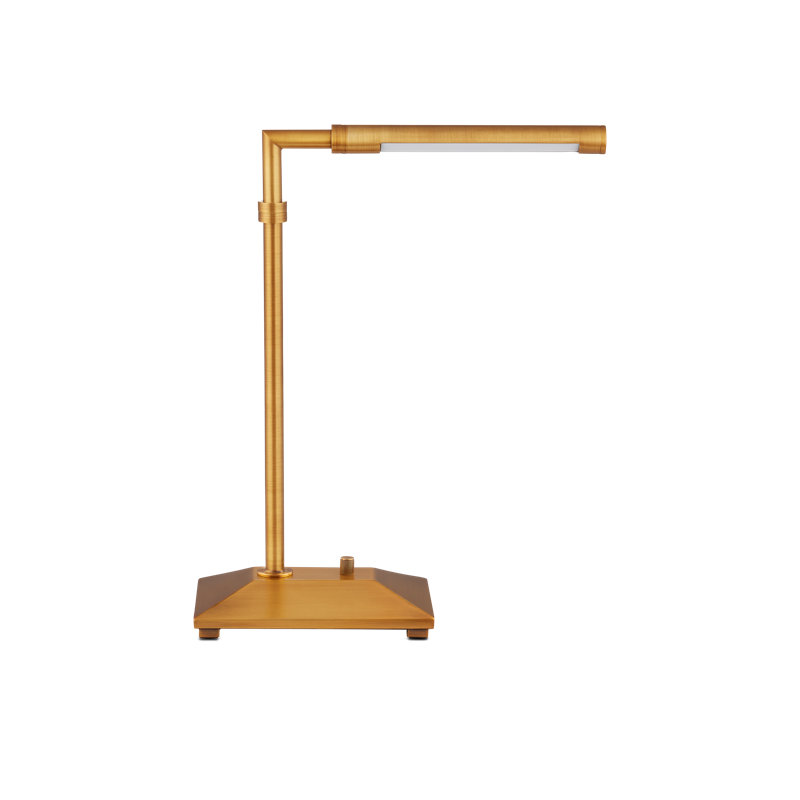 Autrand Bronze Desk Lamp, Antique Brass