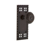 Craftsman Plate with Meadows Door Knob