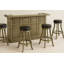 Barre sèche 84 "avec quatre tabourets de bar sans dossier de la salle de jeux RAM-1898012131