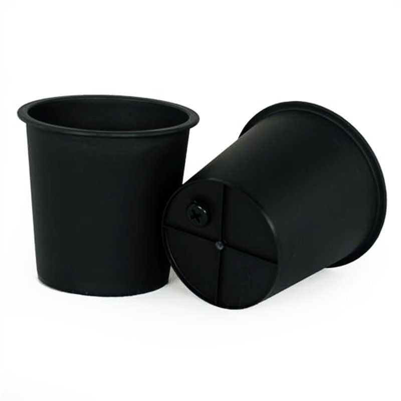 6.3" Round Nursery Plant Pot - Garden Plastic Pots With Drainage