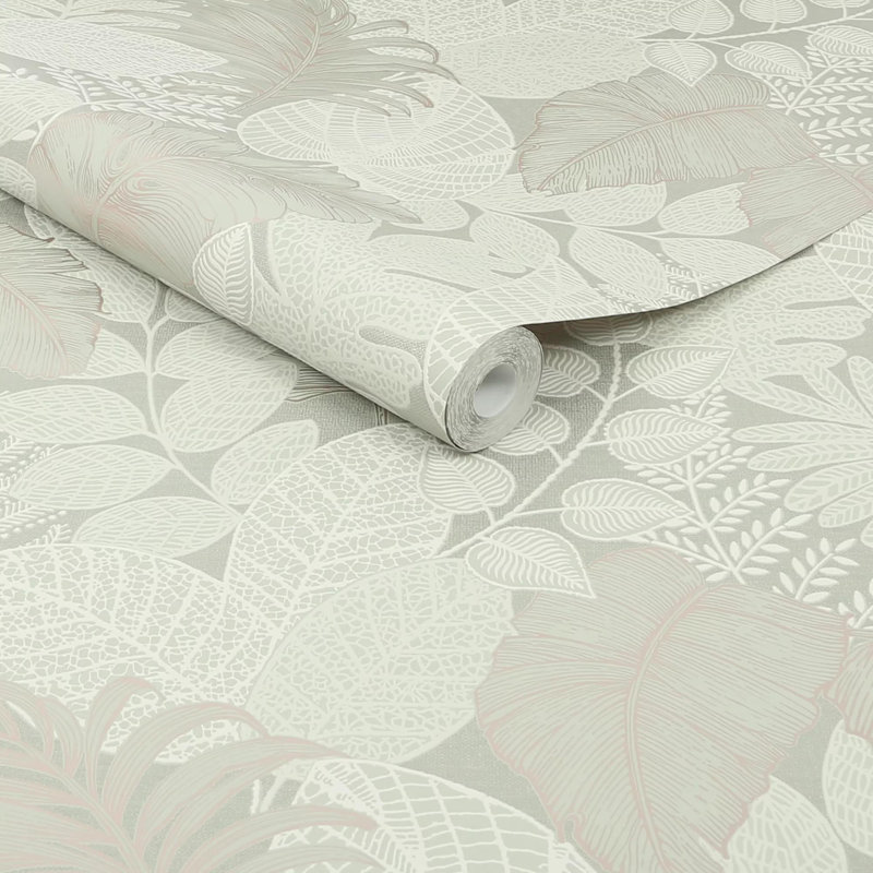 Superfresco Easy Scattered Leaves Floral Wallpaper, Sage Green