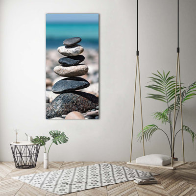 Falling Strawberries - Wrapped Canvas Print