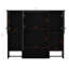 Armoire de rangement murale moderne avec miroir et barre à serviettes