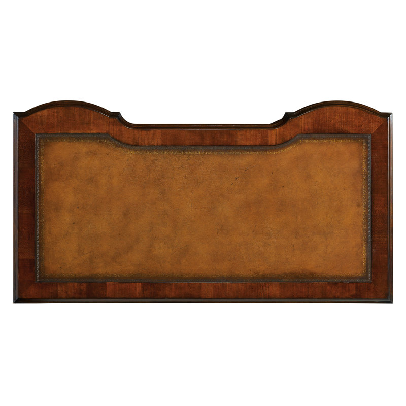 Cherry Veneer Traditional Writing Desk with Drawers