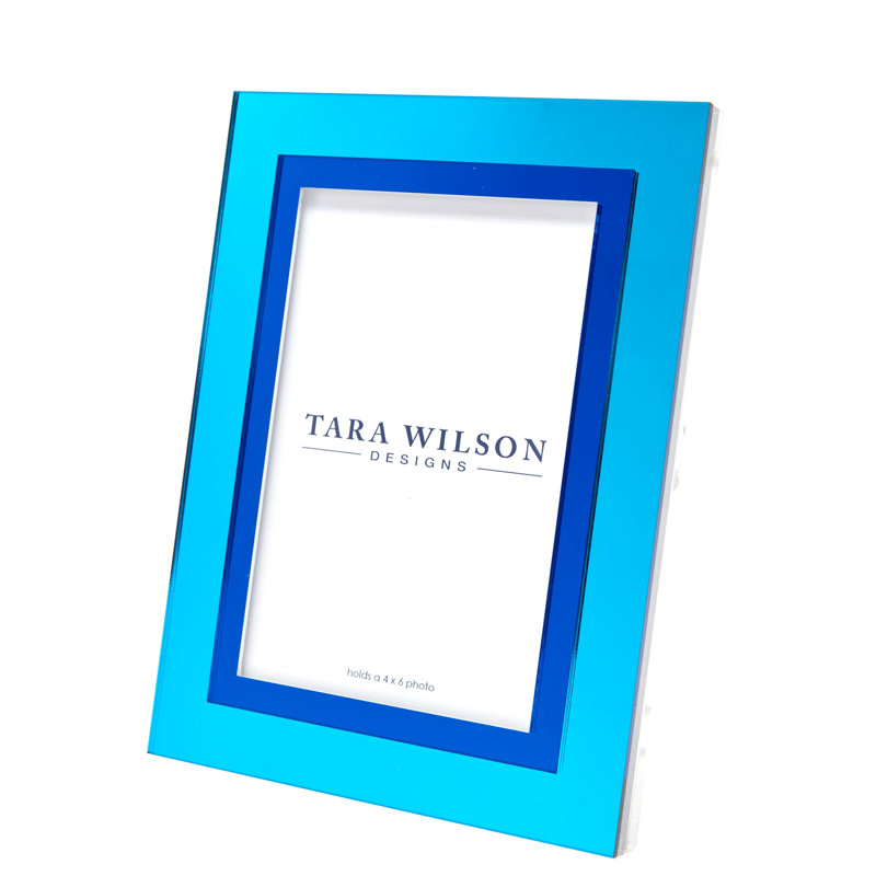 Cadre simple, Bleu clair / Bleu foncé