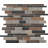 Ferrano Interlocking 12 in. x 12 in. Porcelain Stone Mosaic Floor and Wall Tile