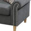 Ensemble modulaire réversible avec 2 coussins décoratifs gris ardoise-1531799704