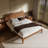 Solid Wood Standard Bed-114336173-114336174