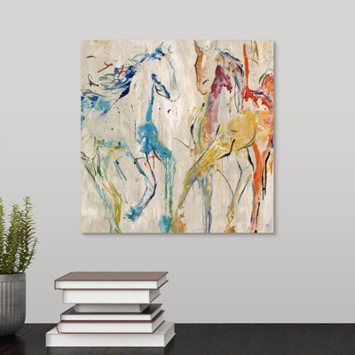 "Tolya Horse Dance" par Aniha, reproduction d'art sur toile