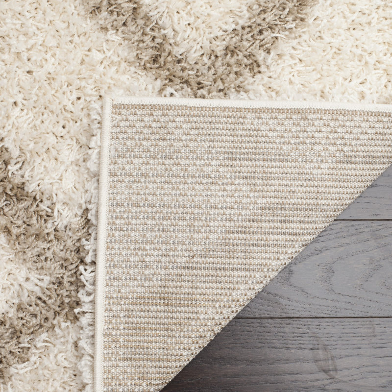 Arsheq Shag Performance Geometric Rug, Square 8'