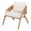 Chaise de patio avec coussins (ensemble de 2)-1361206534-1361206532
