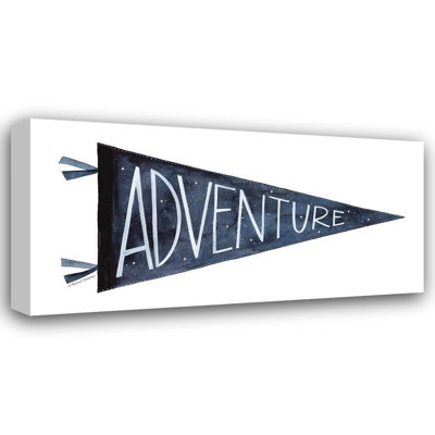 Dakota Fields, Nieman, Rachel, reproduction d'art sur toile tendue: Adventure Pennant