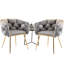 Ensemble de 2 chaises d'appoint Modern-1288809559