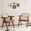 Chaise en bois massif deux pièces