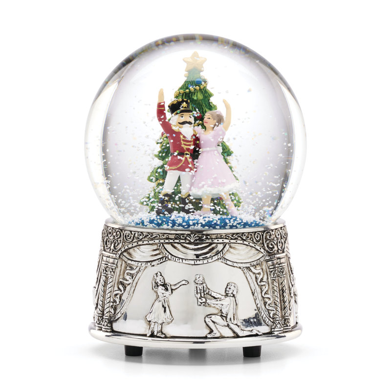 Reed And Barton Nutcracker Suite Musical Snowglobe