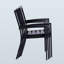 Stacking Patio Dining Armchair-418411376