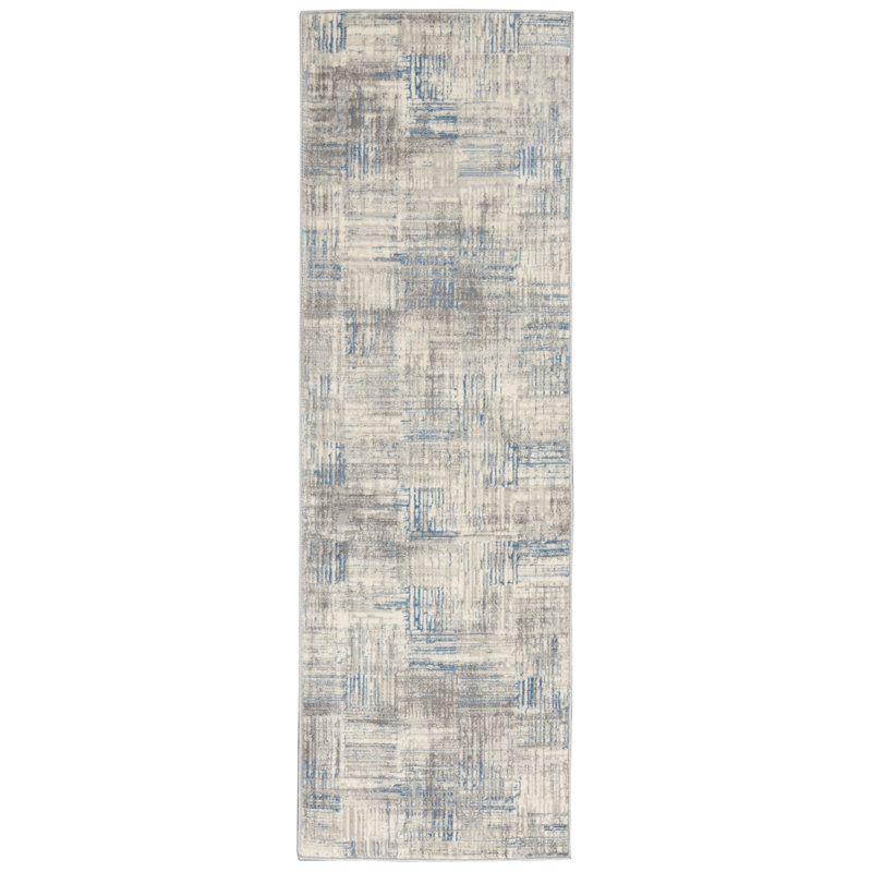 Abstract Area Rug, Runner 2'3" x 7'3"