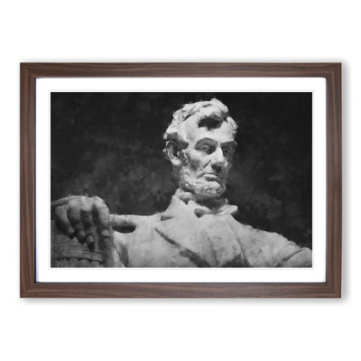 President Lincoln Memorial - Picture Frame Painting