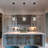 Levona 1 - Light 6.29" Wide Pendant Light with Cylinder Glass Shade for Kitchen Island-1441332406-1441332405