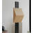 Geometric Square Shade Wood Floor Light Fixture