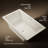 Underscore Rectangle 72" x 42" Heated Bubblemassage Air Bath with Center Drain-51573554