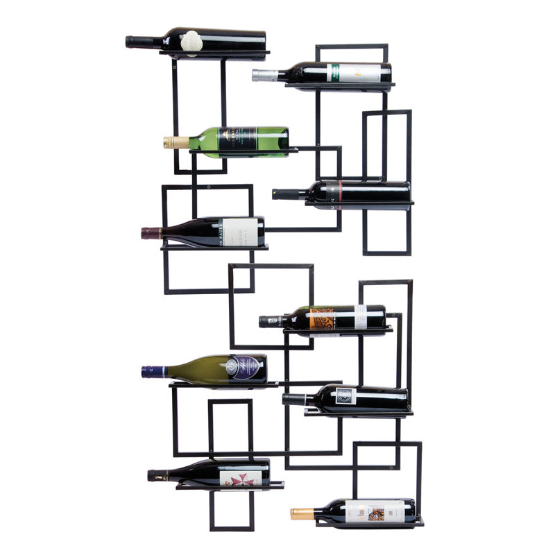 Support à vin en métal DIY Creative Home