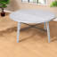Tables de salle à manger robustes en métal et en bois pour le patio, style extérieur moderne