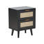 Alieda 40cm W Manufactured Wood Bedside Table