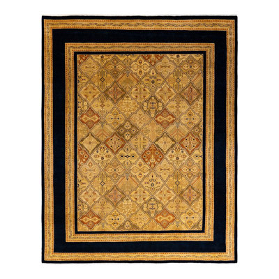 Ottoman One-of-a-Kind 8'2" x 10'2" Hand Knotted Area Rug