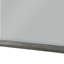 Miroir de coiffeuse Stacy, structure en bois gris brossé, 39 x 41