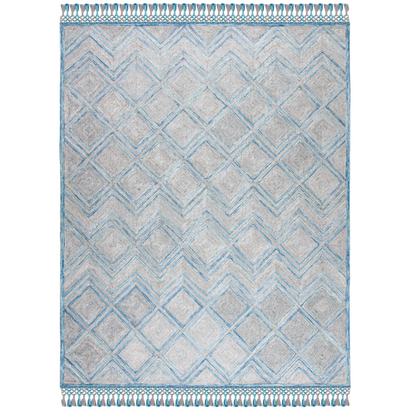 Cummings Hand Tufted Performance Geometric Rug, Rectangle 8' x 10'
