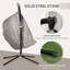Nesconset Double Egg Chair with Stand