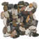 Pecos Random Sized Natural Stone Mosaic Tile in Cobblestone Waterproof 12" x 12"