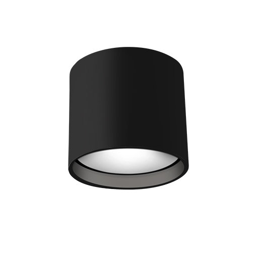 Falco 1 - Light LED Flush Mount, Black