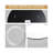 Glass Flat Wall Mirror-1869077785