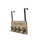Steel FantasHome Over The Door Hook Rack with 4 Adjustable Hooks - Cat Feet