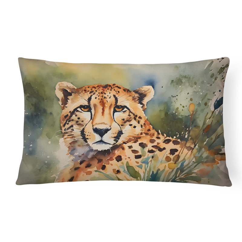 Cheetah Throw Pillow