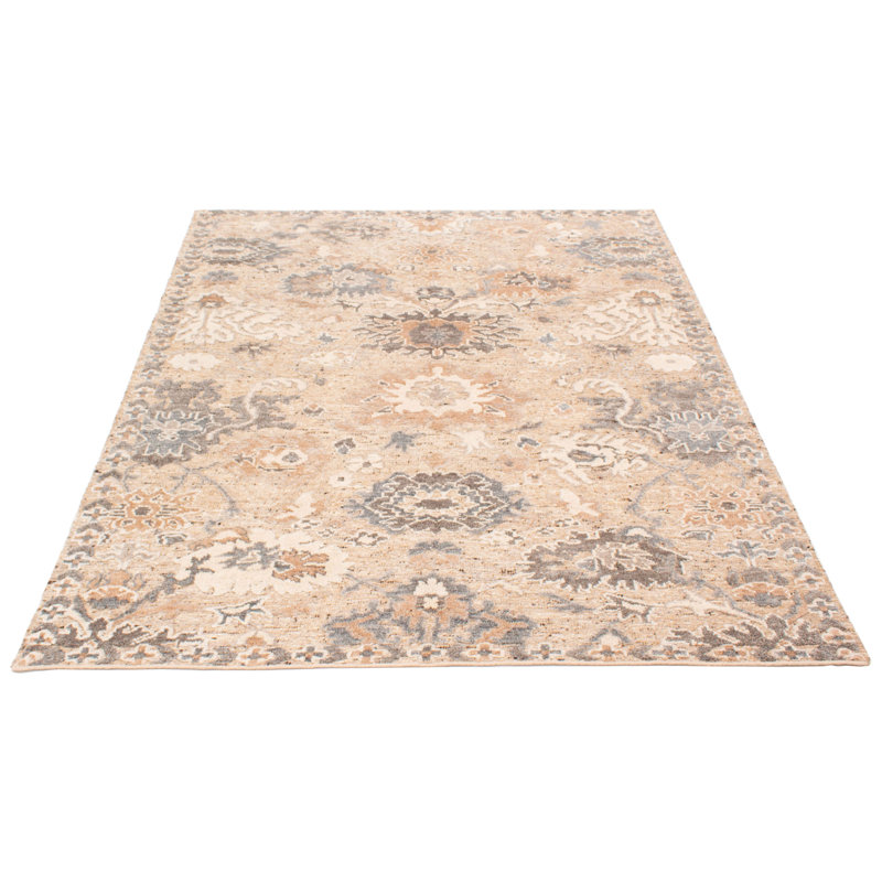 Tapis brun clair unique 8 pi 0 po x 9 pi 10 po Tangier