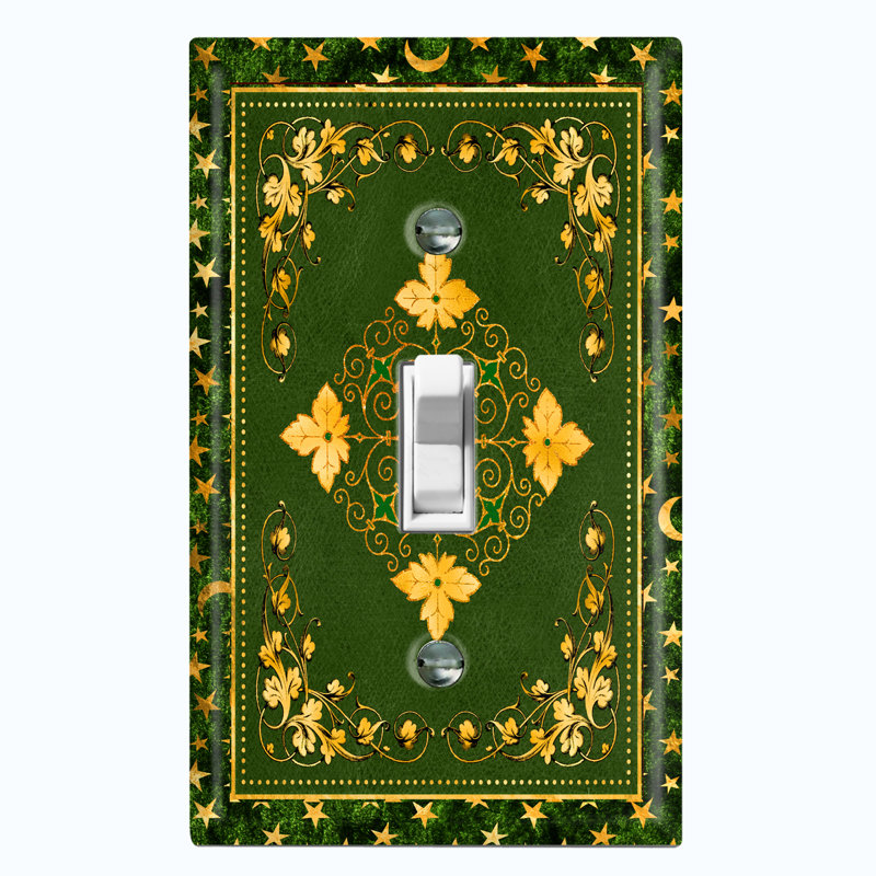 Plaque murale d'interrupteur à bascule 1-Gang