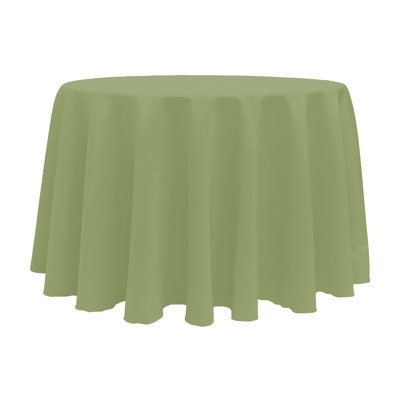 10 Pack Round Polyester Linen Tablecloth