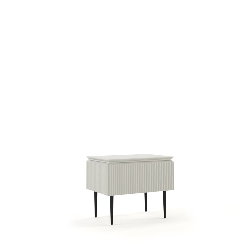 Mirka 1 Drawer Bedside Table