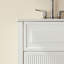 Meuble-lavabo pré-assemblé de 18 po avec comptoir en céramique