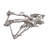 Root Wall Art Silver