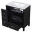 Meuble-lavabo 30 po avec lavabo en céramique-83802159